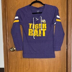 Antigua LSU Tiger Bait women’s long sleeve shirt size Medium